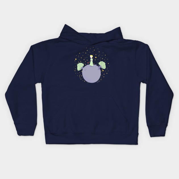 The little prince Kids Hoodie by Pendientera